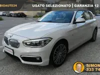 Usata BMW 116 Sport Line 116 CV (85 kW) 2018 Bianco Utilitaria