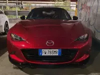 Usata Mazda MX5 184 CV (135 kW) 2019 Rosso Cabrio