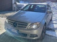 Usata Mercedes C350 Avantgarde 231 CV (169 kW) 2013 Argento Berlina
