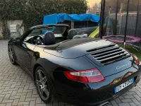 Usata Porsche 997 325 CV (239 kW) 2007 Nero Cabrio