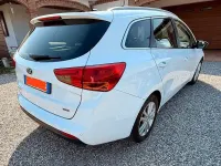 Usata Kia Ceed Sportswagon 115 CV (84 kW) 2014 Bianco Station wagon