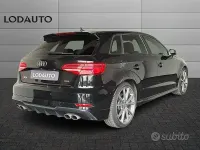 Usata Audi S3 310 CV (228 kW) 2018 Nero Berlina