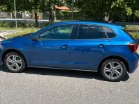 Usata VW Polo R-line 95 CV (69 kW) 2021 Blu Utilitaria