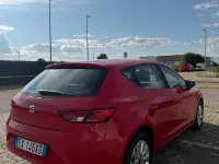 Usata Seat Leon 105 CV (77 kW) 2014 Rosso Berlina