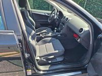 Usata Audi A3 Sportback Ambiente 105 CV (77 kW) 2009 Nero Utilitaria