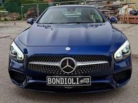 Usata Mercedes SL400 Premium 367 CV (269 kW) 2016 Blu/azzurro Cabrio