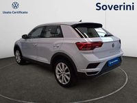 Usata VW T-Roc Advance 150 CV (110 kW) 2019 Bianco SUV