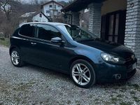 Usata VW Golf VI 2010 Blu Utilitaria