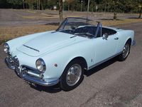 Usata Alfa Romeo Giulia Spider 92 CV (67 kW) 1962 Blu/azzurro Cabrio