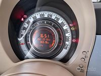 Usata Fiat 500 Lounge 101 CV (74 kW) 2009 Blu/azzurro Utilitaria