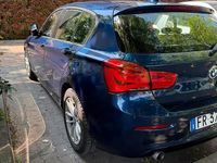 Usata BMW 116 2018 Blu Utilitaria
