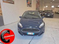 Usata Ford Fiesta 95 CV (69 kW) 2016 Blu Utilitaria