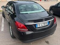 Usata Mercedes C180 116 CV (85 kW) 2019 Nero Berlina
