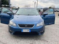Usata Seat Leon Style 105 CV (77 kW) 2015 Blu Berlina