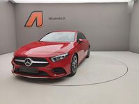 Usata Mercedes A180 AMG Line Premium 116 CV (85 kW) 2020 Rosso Utilitaria