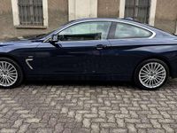 Usata BMW 420 Luxury Line 190 CV (139 kW) 2017 Blu/azzurro Coupé