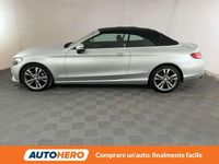 Usata Mercedes C220 170 CV (125 kW) 2017 Grigio Cabrio