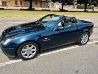 Usata Mercedes SLK230 193 CV (141 kW) 1998 Blu Cabrio