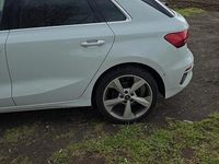 Usata Audi A3 Advanced 150 CV (110 kW) 2021 Bianco Berlina