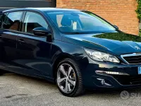 Usata Peugeot 308 GT-line 131 CV (96 kW) 2017 Grigio Station wagon