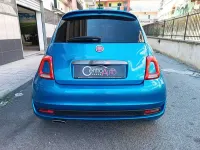 Usata Fiat 500 Lounge 105 CV (77 kW) 2016 Blu/azzurro Utilitaria