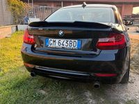 Usata BMW 220 Comfort Edition 184 CV (135 kW) 2015 Nero Coupé
