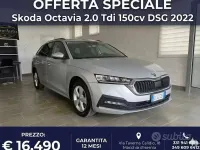 Usata Skoda Octavia SportLine 150 CV (110 kW) 2022 Grigio Station wagon