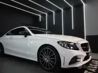 Usata Mercedes C300 AMG Line Premium 245 CV (180 kW) 2019 Bianco Coupé
