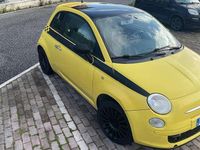 Usata Fiat 500 Pop 75 CV (55 kW) 2008 Giallo Utilitaria