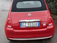 Usata Fiat 500C Red 69 CV (50 kW) 2024 Cabrio
