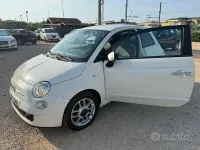 Usata Fiat 500 Lounge 95 CV (69 kW) 2011 Bianco Berlina