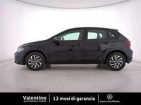 Usata VW Polo Life 95 CV (69 kW) 2023 Nero Berlina