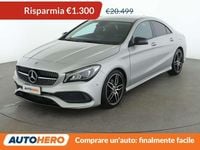 Usata Mercedes CLA200 Premium 136 CV (100 kW) 2018 Argento Berlina
