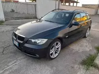 Usata BMW 318 122 CV (89 kW) 2007 Nero Station wagon