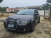 Usata Audi A3 140 CV (102 kW) 2008 Grigio Utilitaria