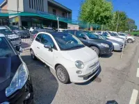 Usata Fiat 500 Lounge 69 CV (50 kW) 2010 Bianco Utilitaria