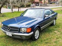 Usata Mercedes 500 1984 Blu Coupé