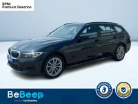 Usata BMW 320e Advantage 190 CV (139 kW) 2022 Nero pastello Station wagon