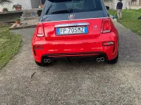 Usata Abarth 595 Turismo 165 CV (121 kW) 2018 Rosso Berlina