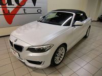Usata BMW 218 Advantage 150 CV (110 kW) 2016 Bianco perla metallizzato Cabrio