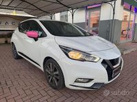 Usata Nissan Micra N-Connecta 90 CV (66 kW) 2017 Bianco Utilitaria