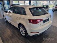 Usata Audi A3 Ambiente 110 CV (80 kW) 2014 Bianco Berlina