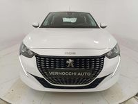 Usata Peugeot 208 Active 75 CV (55 kW) 2020 Bianco Utilitaria