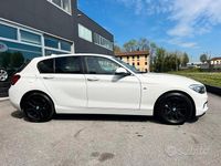 Usata BMW 114 Sport Line 95 CV (69 kW) 2016 Bianco Utilitaria