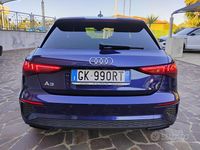 Usata Audi A3 Ambiente 150 CV (110 kW) 2022 Blu Berlina