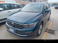 Usata VW Tiguan Life 122 CV (89 kW) 2021 Blu SUV
