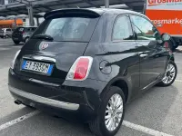 Usata Fiat 500 Lounge 69 CV (50 kW) 2015 Nero Berlina