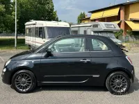 Usata Fiat 500C Rock 69 CV (50 kW) 2011 Nero Cabrio