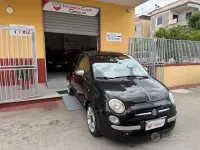 Usata Fiat 500 Sport 69 CV (50 kW) 2009 Nero Cabrio