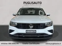 Usata VW Tiguan Life 122 CV (89 kW) 2021 Bianco SUV